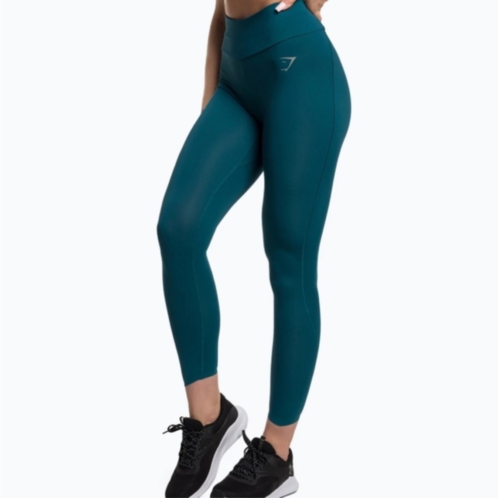 Gymshark Teal Training Leggings Sz Small